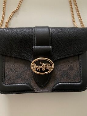 coach Georgie crossbody bag